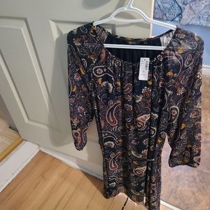 Reitmans paisley dress